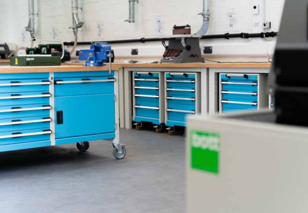 bott mobile cupboards in workplace