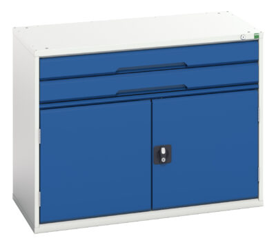 Verso Drawer-Door Cabinet - With 2 Drawers / Cupboard