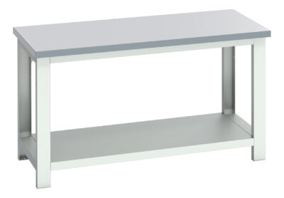 Cubio Framework Bench (Laminate) - With Full Depth Shelf