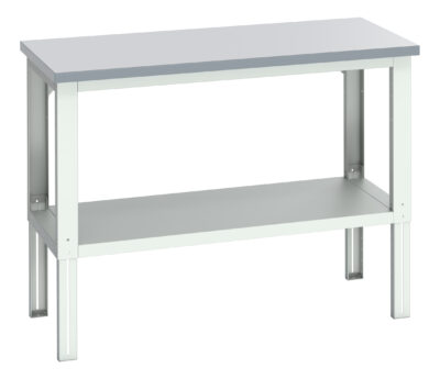 Cubio Framework Bench (Laminate) - With Full Depth Shelf