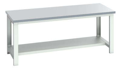 Cubio Framework Bench (Esd) - With Half Depth Shelf