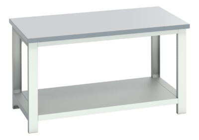 Cubio Framework Bench (Laminate) - With Full Depth Shelf