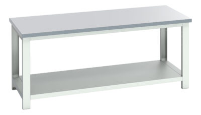 Cubio Framework Bench (Laminate) - With Full Depth Shelf